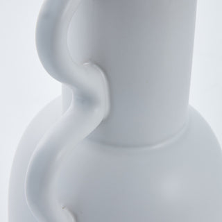 Suselle vase H25,5 cm. hvid