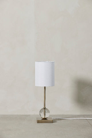 Sillia bordlampe H50 cm. guld