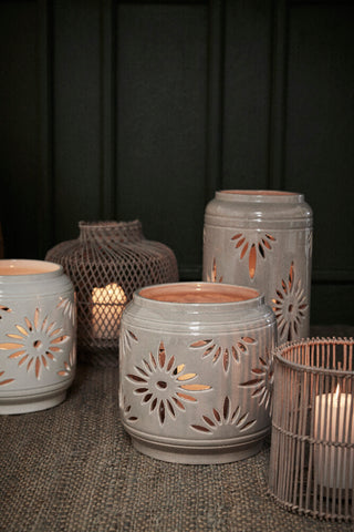 Harper lanterne 21x21 cm. Naturflet