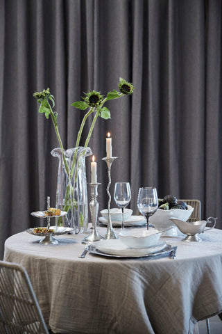 Alberta-vase H40 cm. Gjennomsiktig glass