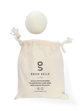 Simple Goods tørrebolde er fremstillet I det fineste og reneste New Zealandske uld 