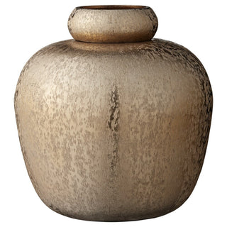 Signe dekorativ vase lys gull 32 cm.