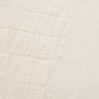 Isadora pudebetræk 60x60 cm. råhvid