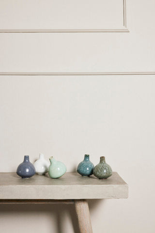 Helene vase hvid keramik H9 cm