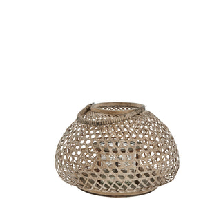 Novienne lantern 26x40 cm. Natural wicker