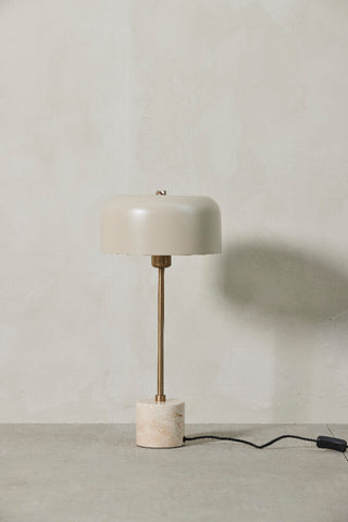 Sofillia bordlampe H53 cm. sand marm