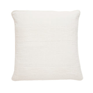 Isadora pudebetræk 60x60 cm. råhvid