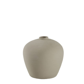 Catia vase H38 cm. sølvgrå