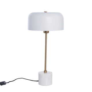 Sofillia bordlampe H53 cm. hvid marmor