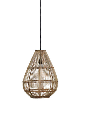 Norah flettet pendel H50 cm. rattan