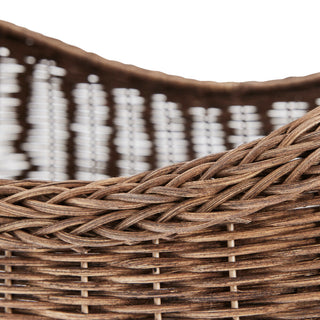Esther kurv 42x29 cm. brun rattan