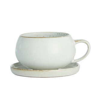 Amera cup/saucer 40 cl. beige