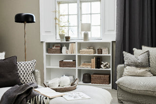 Efilia pudebetræk 60x40 cm. råhvid 100% bomuld