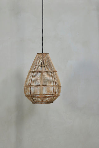 Norah flettet pendel H50 cm. rattan