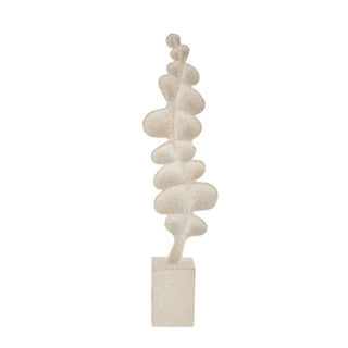Sille dekoration H33 cm. råhvid