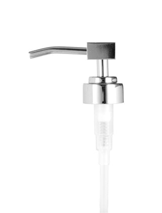 Bath pump silver