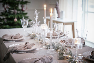 Astalina stage H26,5 cm. transparent glas