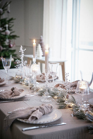 Astalina stage H26,5 cm. transparent glas