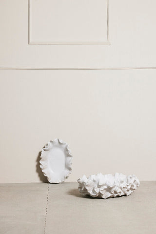 Viola skål sand keramik H12,5 cm