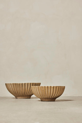 Lavisse bowl 33 cm light gold